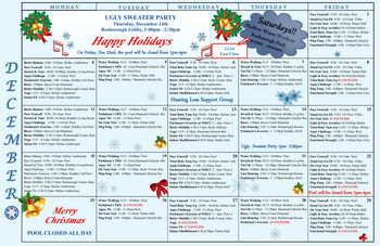 Activity Calendar of Asbury Methodist Village, Assisted Living, Nursing Home, Independent Living, CCRC, Gaithersburg, MD 1