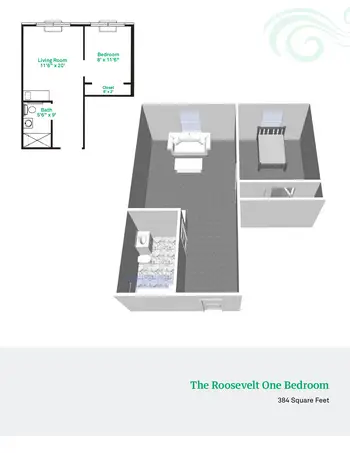 Floorplan of Beech Grove, Assisted Living, Nursing Home, Independent Living, CCRC, Beech Grove, IN 3