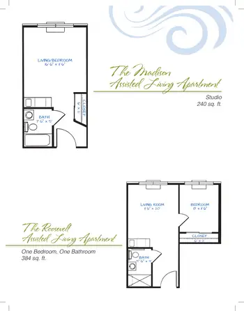 Floorplan of Beech Grove, Assisted Living, Nursing Home, Independent Living, CCRC, Beech Grove, IN 10