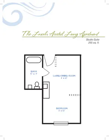 Floorplan of Bethany Village, Assisted Living, Nursing Home, Independent Living, CCRC, Indianapolis, IN 11