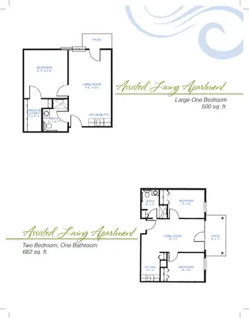 Floorplan of Brownsburg Meadows, Assisted Living, Nursing Home, Independent Living, CCRC, Brownsburg, IN 12