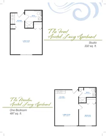 Floorplan of Conventry Meadows, Assisted Living, Nursing Home, Independent Living, CCRC, Fort Wayne, IN 12