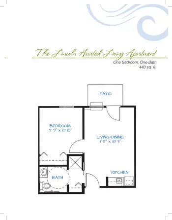 Floorplan of Rosegate, Assisted Living, Nursing Home, Independent Living, CCRC, Indianapolis, IN 12
