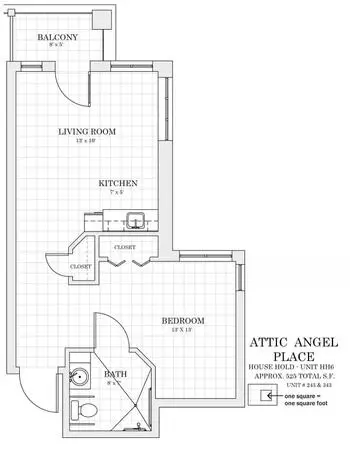 Floorplan of Attic Angel Place, Assisted Living, Nursing Home, Independent Living, CCRC, Middleton, WI 11