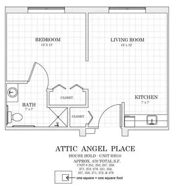 Floorplan of Attic Angel Place, Assisted Living, Nursing Home, Independent Living, CCRC, Middleton, WI 4