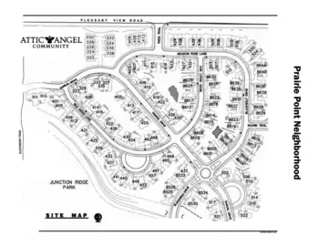 Campus Map of Attic Angel Prairie Point, Assisted Living, Nursing Home, Independent Living, CCRC, Madison, WI 1