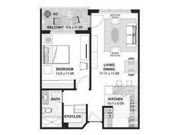 Floorplan of Apple Valley Campus, Assisted Living, Nursing Home, Independent Living, CCRC, Apple Valley, MN 5