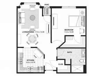 Floorplan of Augustana Hastings, Assisted Living, Nursing Home, Independent Living, CCRC, Hastings, MN 2