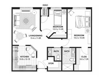 Floorplan of Augustana Hastings, Assisted Living, Nursing Home, Independent Living, CCRC, Hastings, MN 1