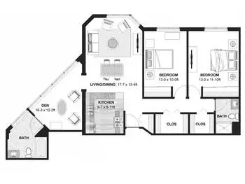 Floorplan of Augustana Minneapolis, Assisted Living, Nursing Home, Independent Living, CCRC, Minneapolis, MN 5
