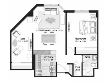 Floorplan of Augustana Minneapolis, Assisted Living, Nursing Home, Independent Living, CCRC, Minneapolis, MN 7