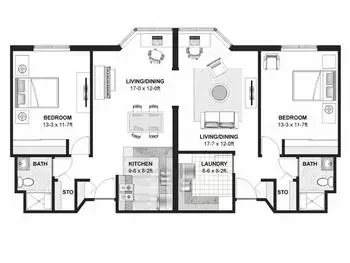 Floorplan of Augustana Minneapolis, Assisted Living, Nursing Home, Independent Living, CCRC, Minneapolis, MN 4