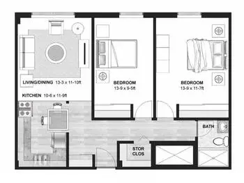 Floorplan of Augustana Minneapolis, Assisted Living, Nursing Home, Independent Living, CCRC, Minneapolis, MN 11