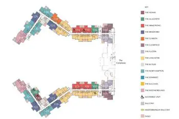 Campus Map of Providence Point, Assisted Living, Nursing Home, Independent Living, CCRC, Pittsburgh, PA 1
