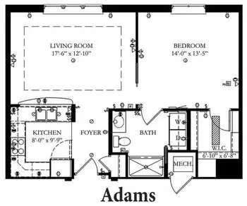 Floorplan of Providence Point, Assisted Living, Nursing Home, Independent Living, CCRC, Pittsburgh, PA 1