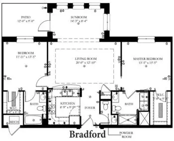 Floorplan of Providence Point, Assisted Living, Nursing Home, Independent Living, CCRC, Pittsburgh, PA 7