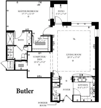 Floorplan of Providence Point, Assisted Living, Nursing Home, Independent Living, CCRC, Pittsburgh, PA 9