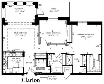 Floorplan of Providence Point, Assisted Living, Nursing Home, Independent Living, CCRC, Pittsburgh, PA 13