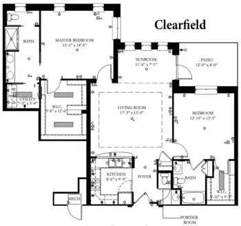Floorplan of Providence Point, Assisted Living, Nursing Home, Independent Living, CCRC, Pittsburgh, PA 15