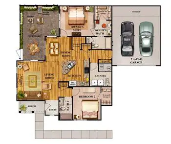 Floorplan of Bartels Lutheran Retirement Community Eisenach, Assisted Living, Nursing Home, Independent Living, CCRC, Waverly, IA 3