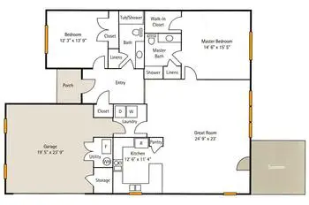 Floorplan of Hoosier Village, Assisted Living, Nursing Home, Independent Living, CCRC, Indianapolis, IN 9
