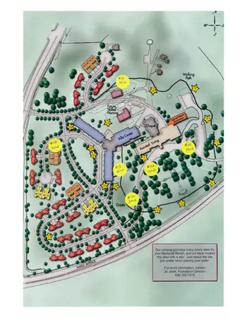 Campus Map of Villa St. Benedict, Assisted Living, Nursing Home, Independent Living, CCRC, Lisle, IL 1