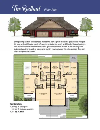 Floorplan of Kidron Bethel Village, Assisted Living, Nursing Home, Independent Living, CCRC, North Newton, KS 8