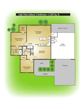 Floorplan of Schowalter Villa, Assisted Living, Nursing Home, Independent Living, CCRC, Hesston, KS 4