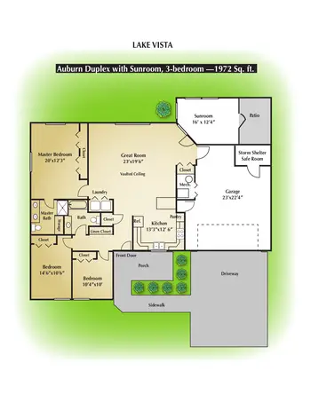 Floorplan of Schowalter Villa, Assisted Living, Nursing Home, Independent Living, CCRC, Hesston, KS 6