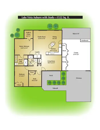 Floorplan of Schowalter Villa, Assisted Living, Nursing Home, Independent Living, CCRC, Hesston, KS 5