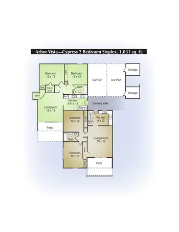 Floorplan of Schowalter Villa, Assisted Living, Nursing Home, Independent Living, CCRC, Hesston, KS 11