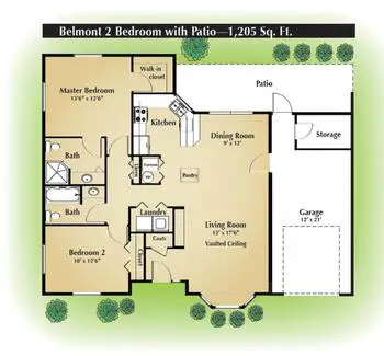 Floorplan of Schowalter Villa, Assisted Living, Nursing Home, Independent Living, CCRC, Hesston, KS 12