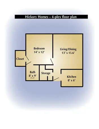 Floorplan of Schowalter Villa, Assisted Living, Nursing Home, Independent Living, CCRC, Hesston, KS 16