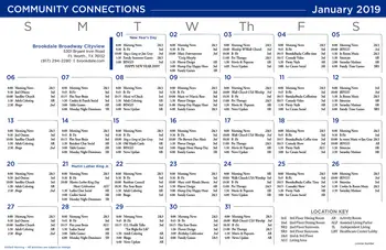 Activity Calendar of Brookdale Broadway Cityview, Assisted Living, Nursing Home, Independent Living, CCRC, Ft. Worth, TX 11