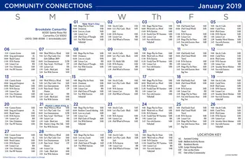 Activity Calendar of Brookdale Camarillo, Assisted Living, Nursing Home, Independent Living, CCRC, Camarillo, CA 11