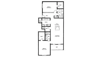 Floorplan of Brookdale Carriage Club Providence, Assisted Living, Nursing Home, Independent Living, CCRC, Charlotte, NC 20