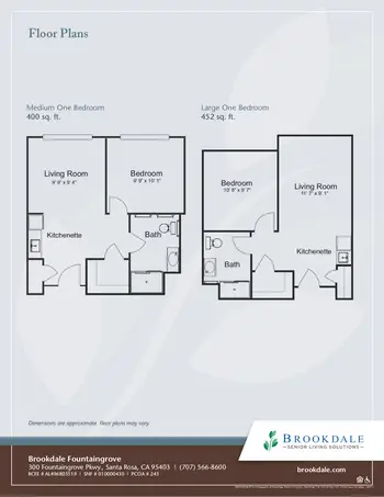 Floorplan of Arbol Residences of Santa Rosa, Assisted Living, Nursing Home, Independent Living, CCRC, Santa Rosa, CA 2