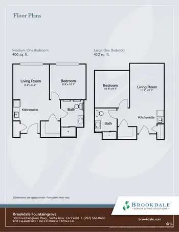 Floorplan of Arbol Residences of Santa Rosa, Assisted Living, Nursing Home, Independent Living, CCRC, Santa Rosa, CA 4