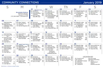 Activity Calendar of Brookdale Galleria, Assisted Living, Nursing Home, Independent Living, CCRC, Houston, TX 5
