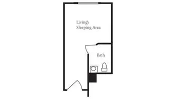 Floorplan of Brookdale Galleria, Assisted Living, Nursing Home, Independent Living, CCRC, Houston, TX 18