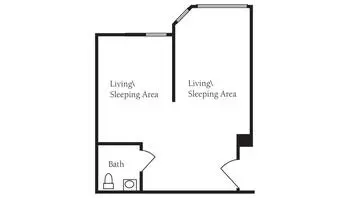 Floorplan of Brookdale Galleria, Assisted Living, Nursing Home, Independent Living, CCRC, Houston, TX 19