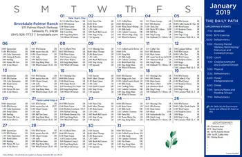 Activity Calendar of Brookdale Palmer Ranch, Assisted Living, Nursing Home, Independent Living, CCRC, Sarasota, FL 7
