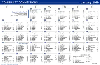 Activity Calendar of Brookdale Palmer Ranch, Assisted Living, Nursing Home, Independent Living, CCRC, Sarasota, FL 11