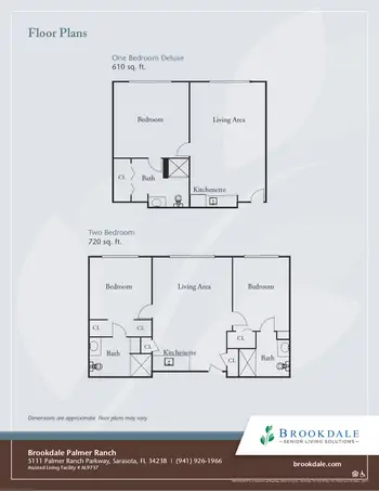Floorplan of Brookdale Palmer Ranch, Assisted Living, Nursing Home, Independent Living, CCRC, Sarasota, FL 2
