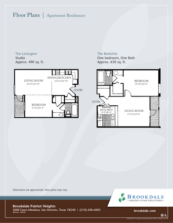 Floorplan of The Healthcare Center at Patriot Heights, Assisted Living, Nursing Home, Independent Living, CCRC, San Antonio, TX 8