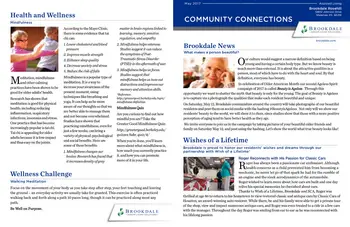 Activity Calendar of Brookdale Rosehill, Assisted Living, Nursing Home, Independent Living, CCRC, Shawnee, KS 2