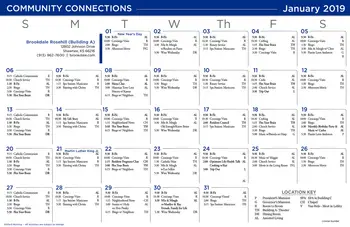 Activity Calendar of Brookdale Rosehill, Assisted Living, Nursing Home, Independent Living, CCRC, Shawnee, KS 7
