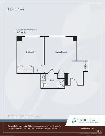 Floorplan of Capitol Hill Assisted & Senior Living, Assisted Living, Nursing Home, Independent Living, CCRC, Salt Lake City, UT 2