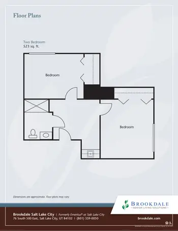 Floorplan of Capitol Hill Assisted & Senior Living, Assisted Living, Nursing Home, Independent Living, CCRC, Salt Lake City, UT 3