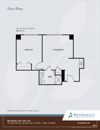Floorplan of Capitol Hill Assisted & Senior Living, Assisted Living, Nursing Home, Independent Living, CCRC, Salt Lake City, UT 5